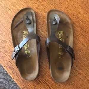 Bronze Brown Gizeh Birkenstock